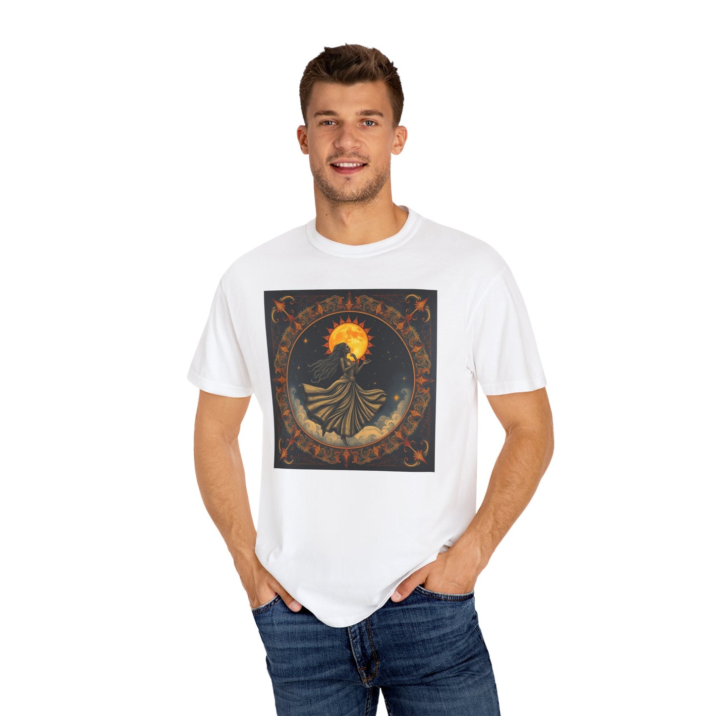 Unisex Celestial Goddess Graphic T