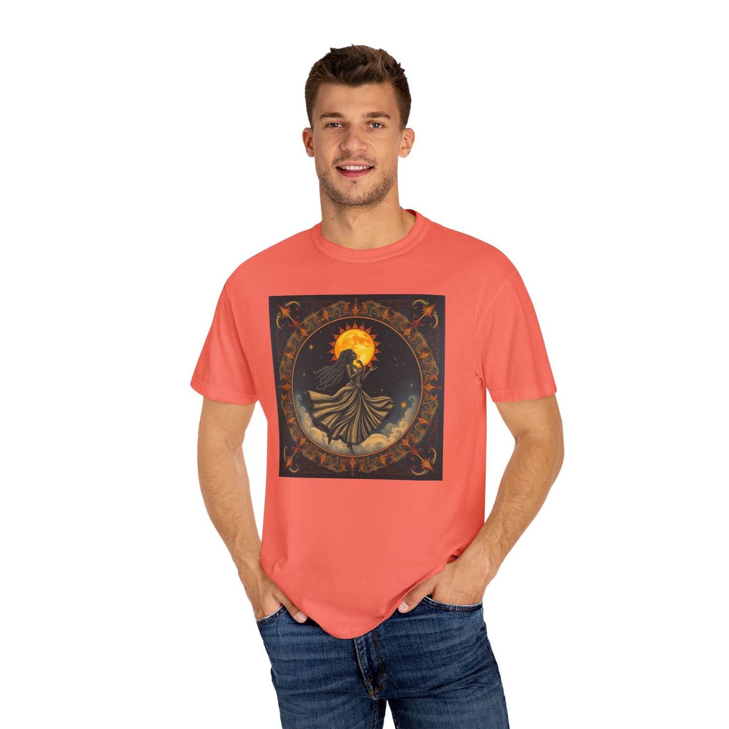 Unisex Celestial Goddess Graphic T