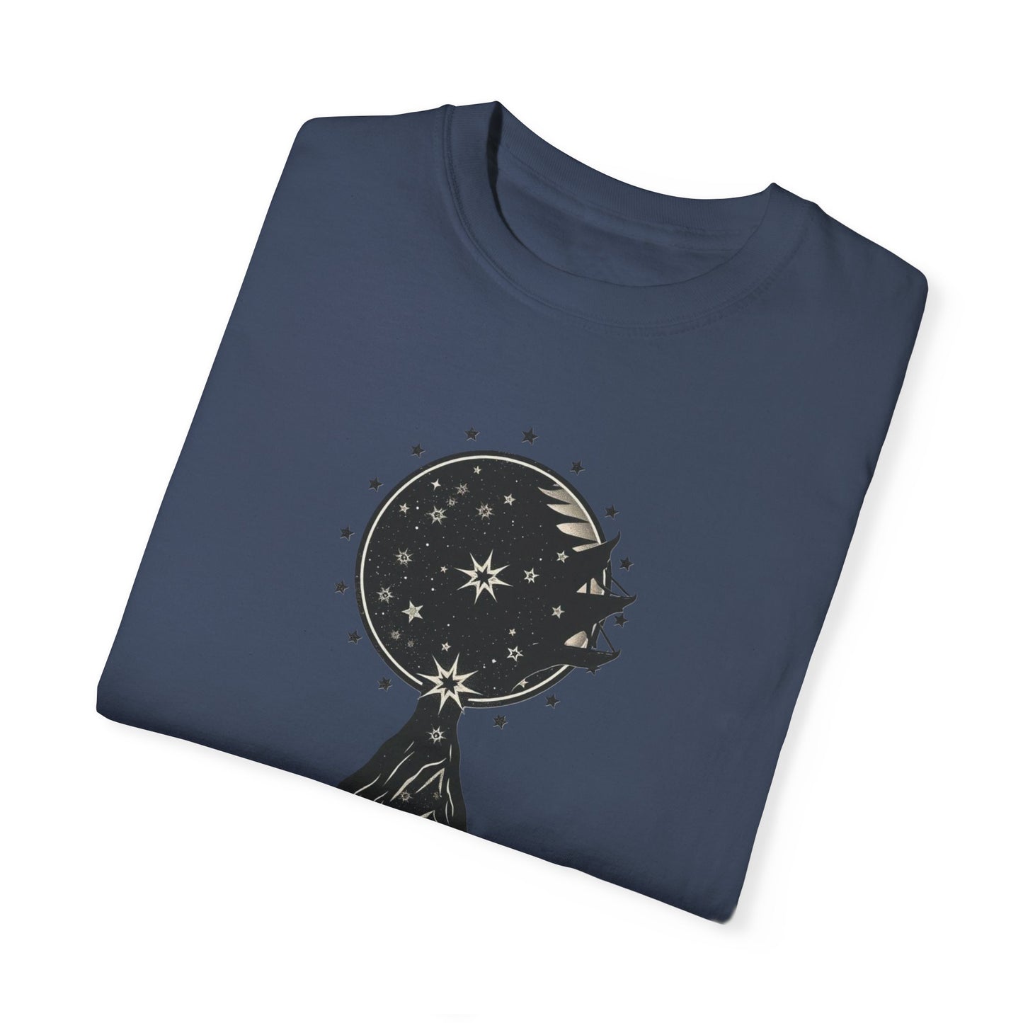 Unisex Mountain Moon Graphic T-shirt