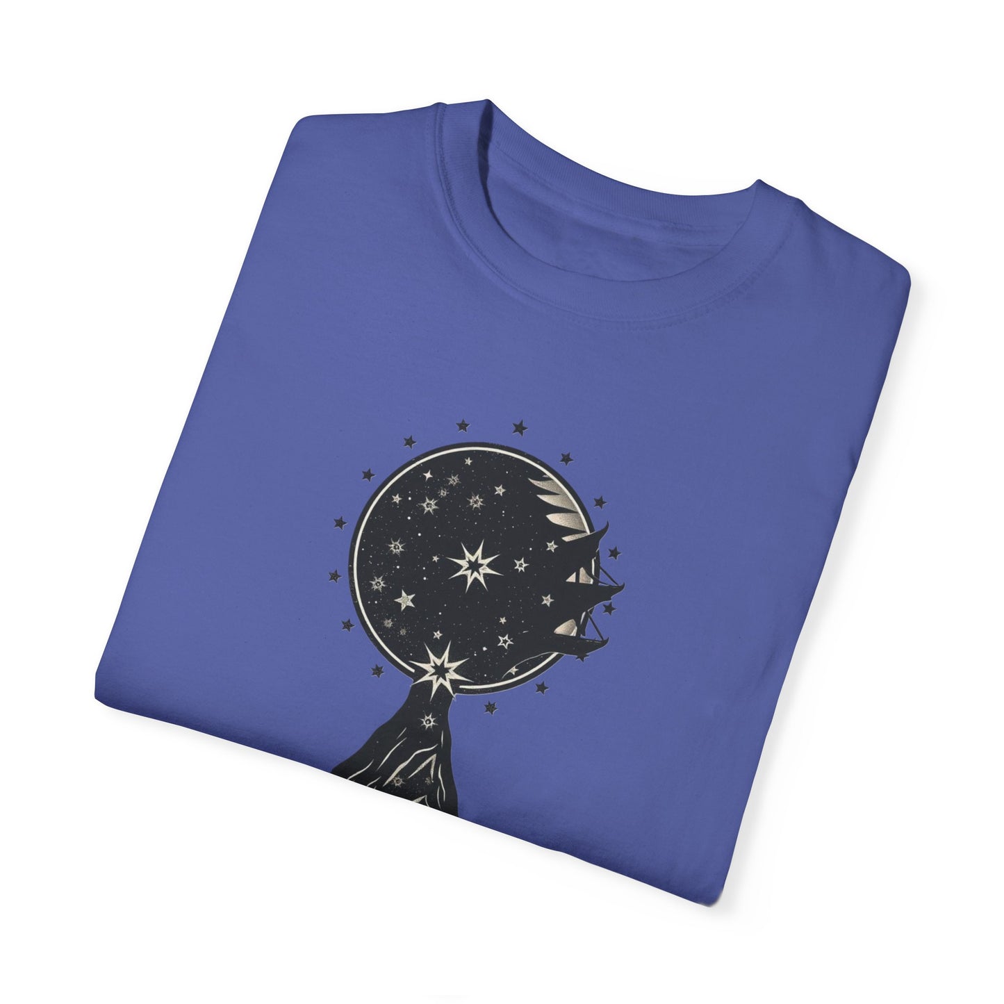 Unisex Mountain Moon Graphic T-shirt