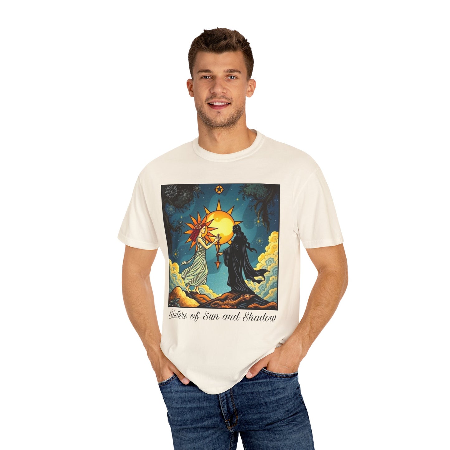 Unisex Celestial Sister Graphic Tee