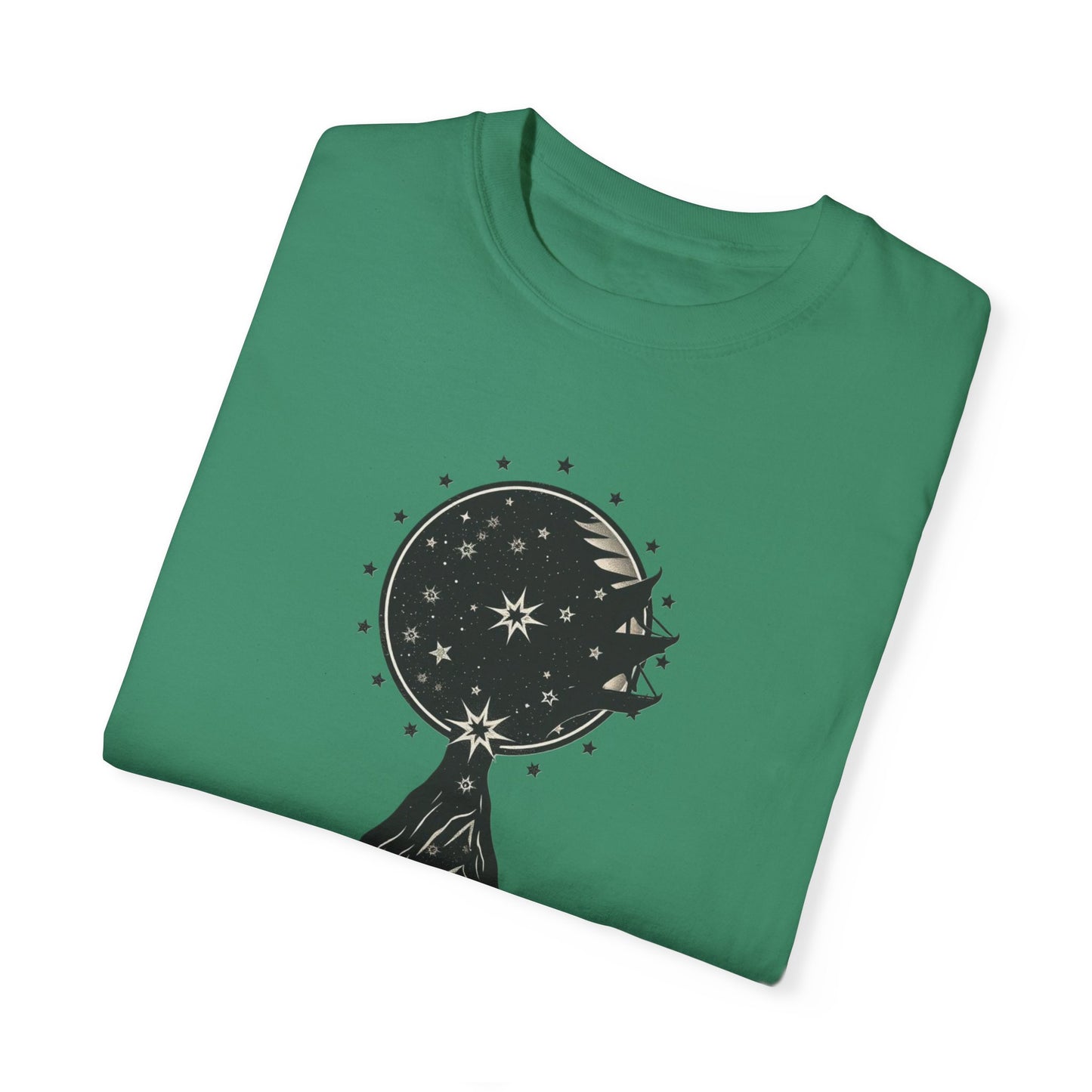 Unisex Mountain Moon Graphic T-shirt