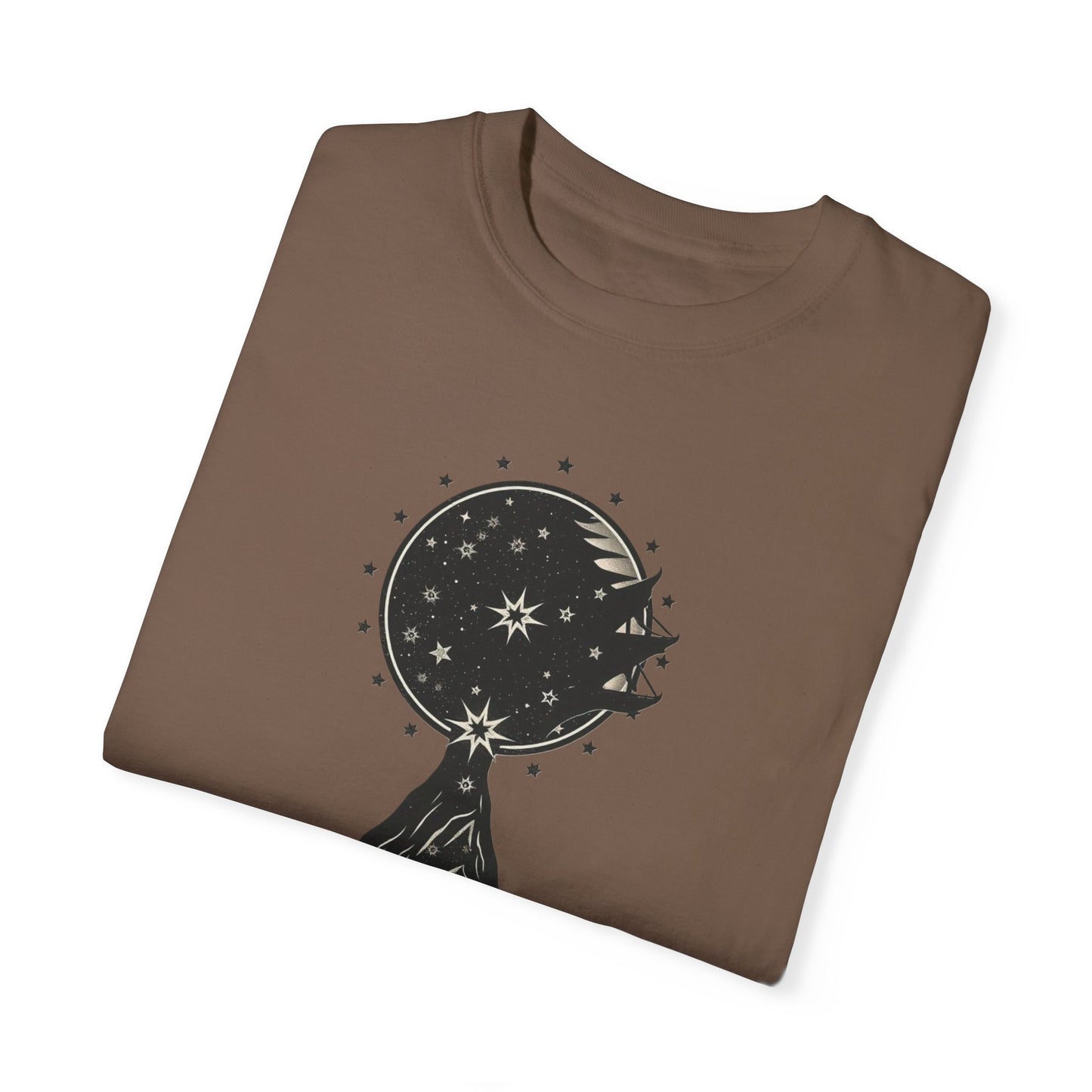Unisex Mountain Moon Graphic T-shirt
