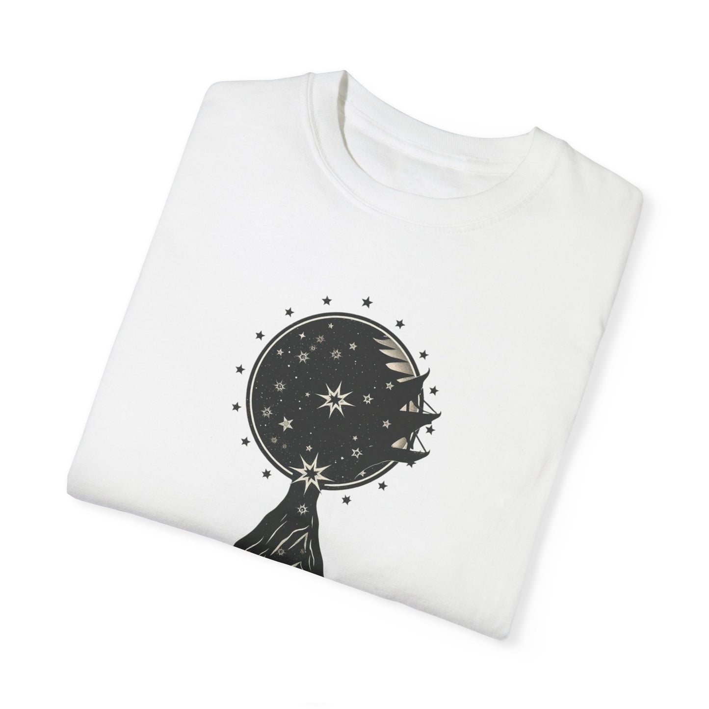 Unisex Mountain Moon Graphic T-shirt