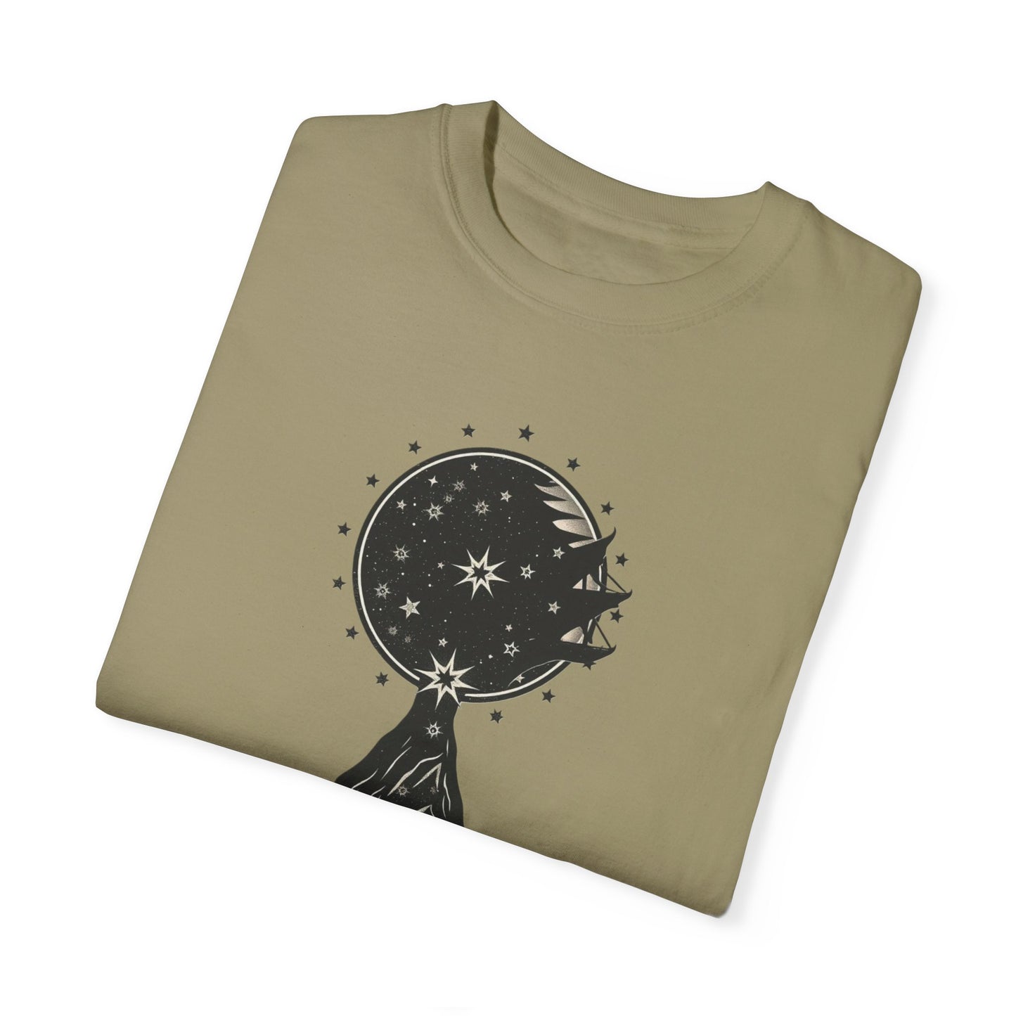 Unisex Mountain Moon Graphic T-shirt