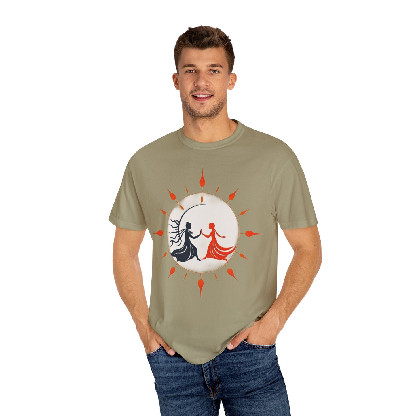 Unisex Light and Dark Graphic T