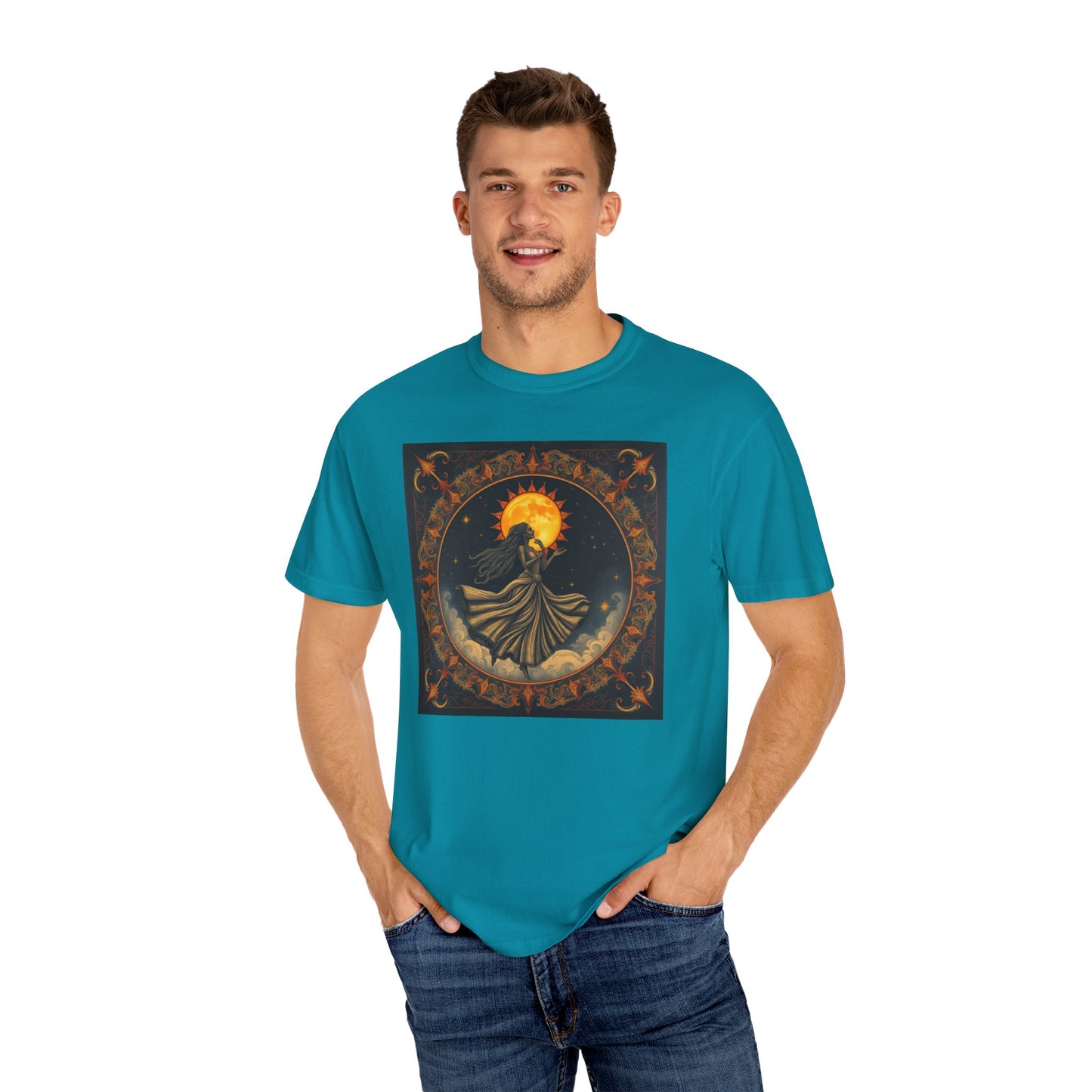 Unisex Celestial Goddess Graphic T