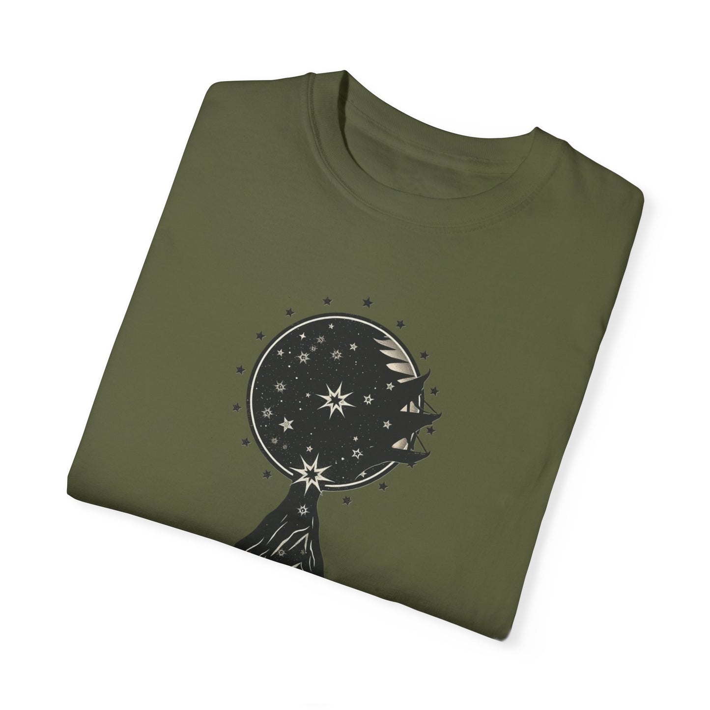Unisex Mountain Moon Graphic T-shirt