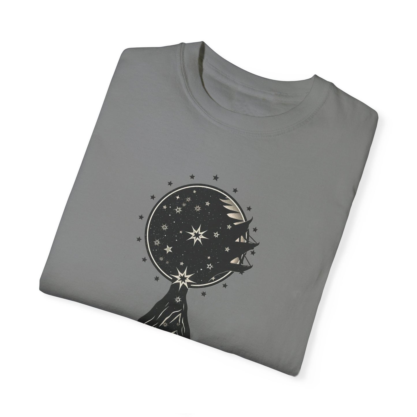 Unisex Mountain Moon Graphic T-shirt