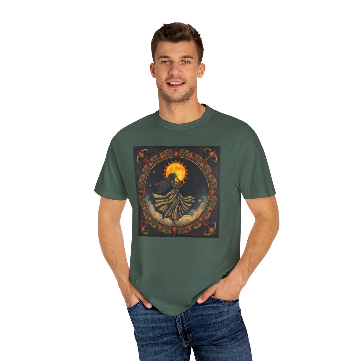 Unisex Celestial Goddess Graphic T