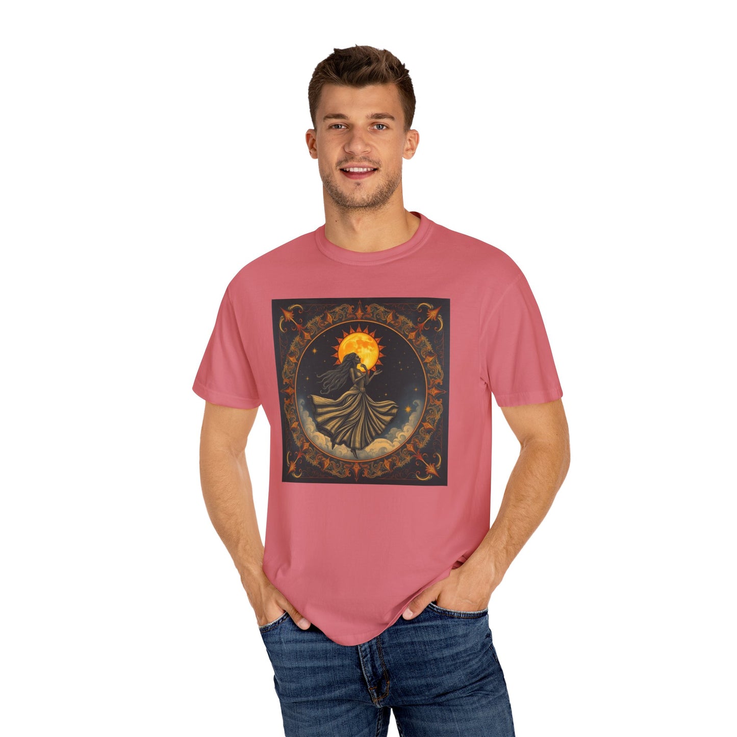 Unisex Celestial Goddess Graphic T