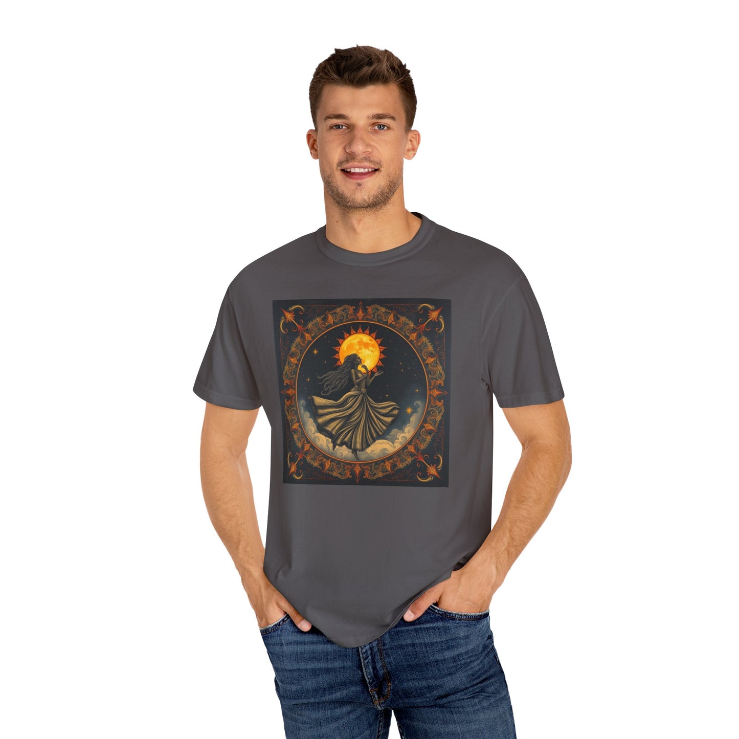 Unisex Celestial Goddess Graphic T