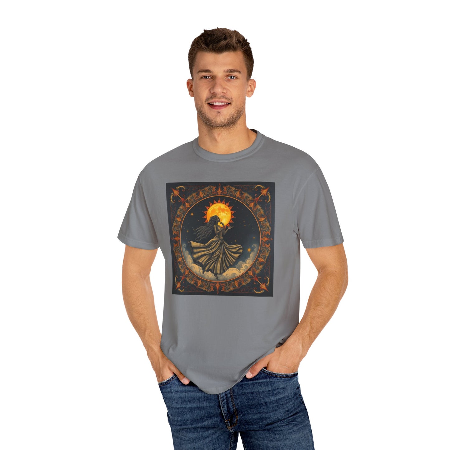 Unisex Celestial Goddess Graphic T